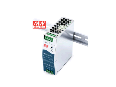 台湾明纬SDR-120导轨安装PFC开关电源(120W左右) SDR-120-24 24V5A输出图2